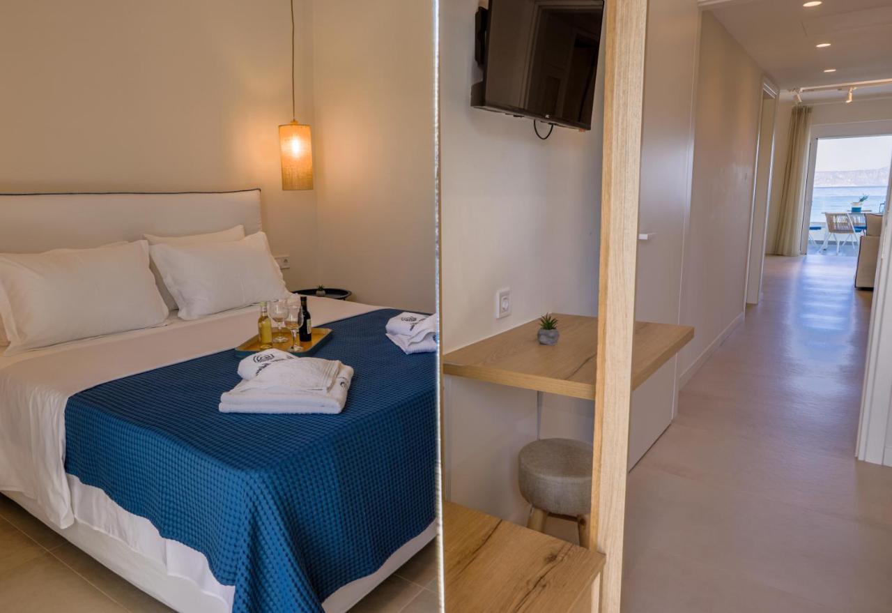 La Mer Bleue Beachfront Boutique Apartments Vrahati Exterior foto